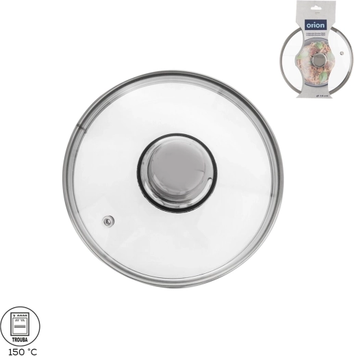 Glasdeckel 19 cm für Schnellkochtopf