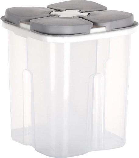 Four separate compartments