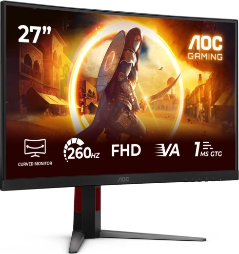 Gebogen 27" VA-paneel