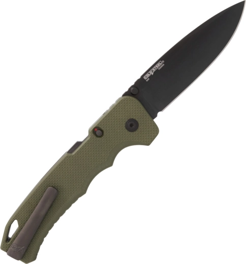 CPM-M4 blade with black TiNi finish