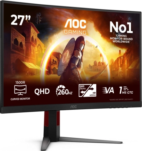 260 Hz en 1 ms voor extreem vloeiende gameprestaties