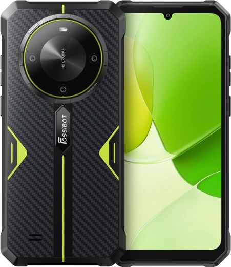 Smartphone robuste Fossibot F105 vert (CH) - 1 pièce