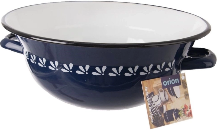 Stylish blue-white design