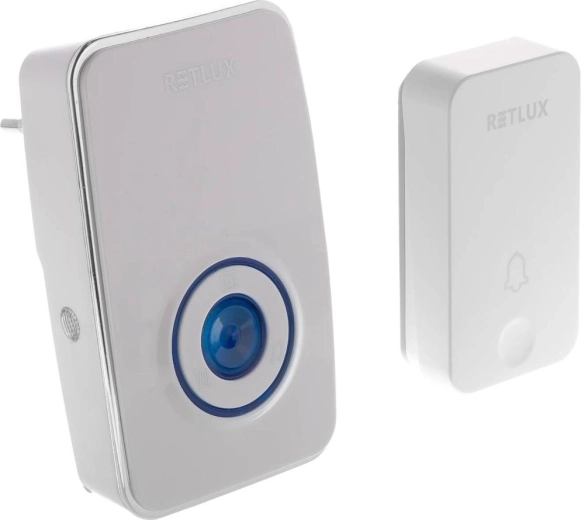 Draadloze deurbel RETLUX met batterijloze knop