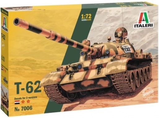 Plastic model kit T-62 1:72 Italeri