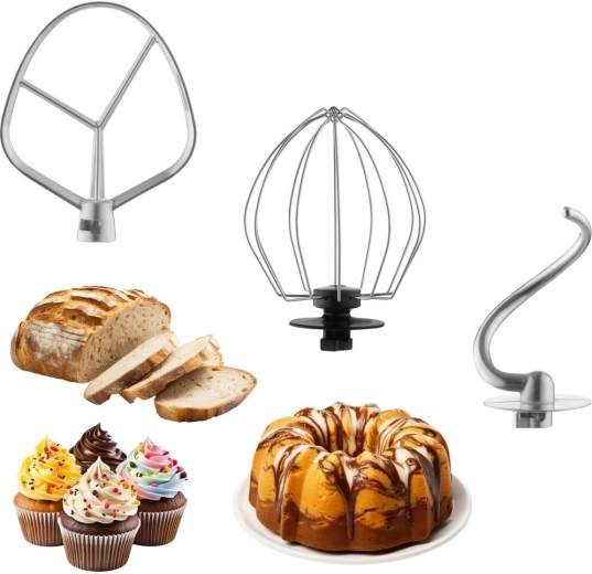 Trois accessoires pour une utilisation polyvalente