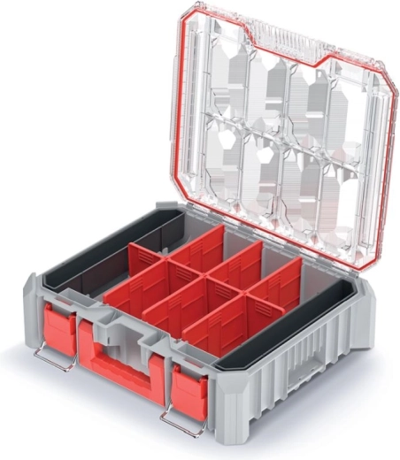 Vue d’ensemble immédiate grâce au couvercle transparent