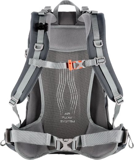 Ventilated back system for all-day comfort