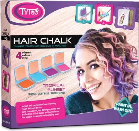 Set of Tropical Hair Chalks