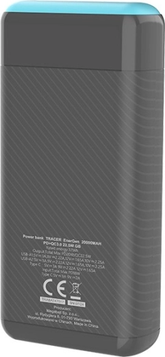 Fast charging PD 20 W and QC 3.0 22.5 W