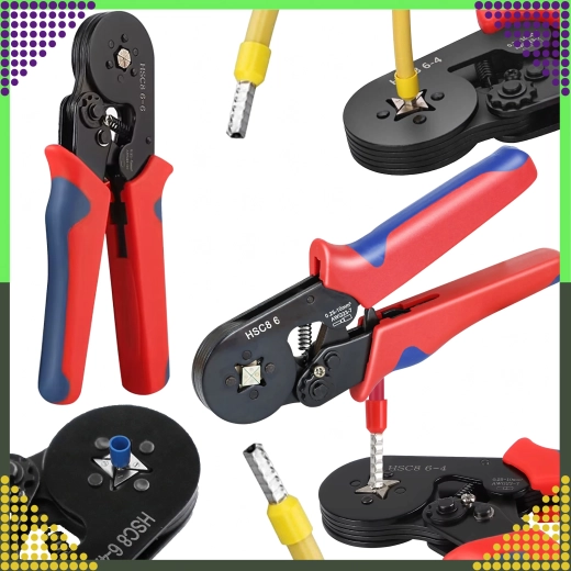 Ratchet lock for secure crimping