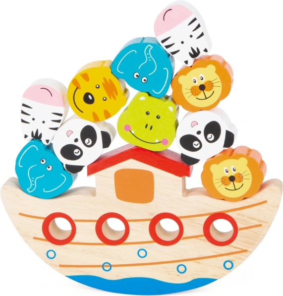 Wooden balancing game Ark – Small foot