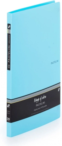 Livre de catalogue A4 PASTELINI bleu