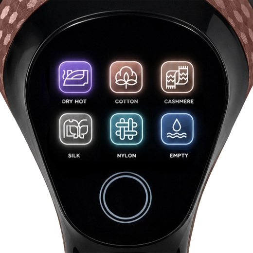 Panneau tactile LCD avec programmes pour textiles