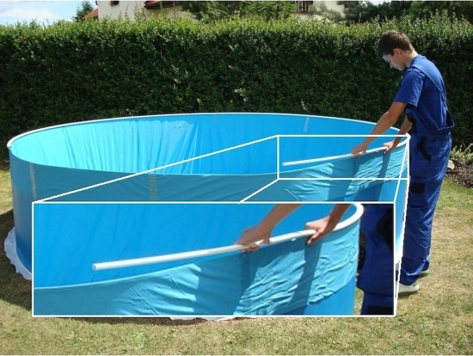 Kunststoff-Ersatzleiste für Orlando-Pools