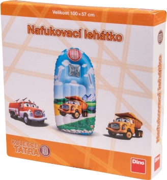 Opblaasbaar kinderligbed met Tatra-motief
