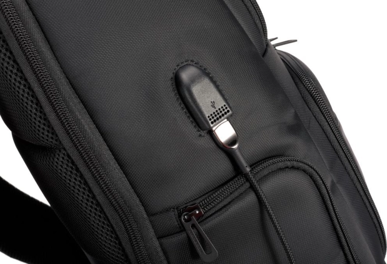 On-the-go charging with integrated USB port