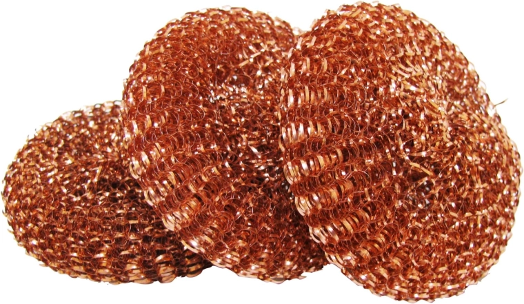 TORO copper-coated scourer, 3 pcs