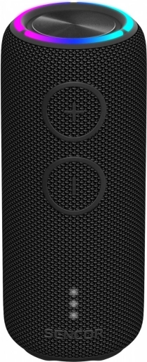 Haut-parleur Bluetooth sans fil Sencor Sirius 2 avec éclairage LED et fonction TWS