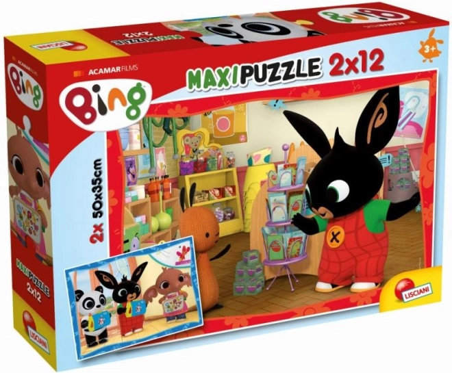 Bing Puzzle - 2x12 pieces: At School