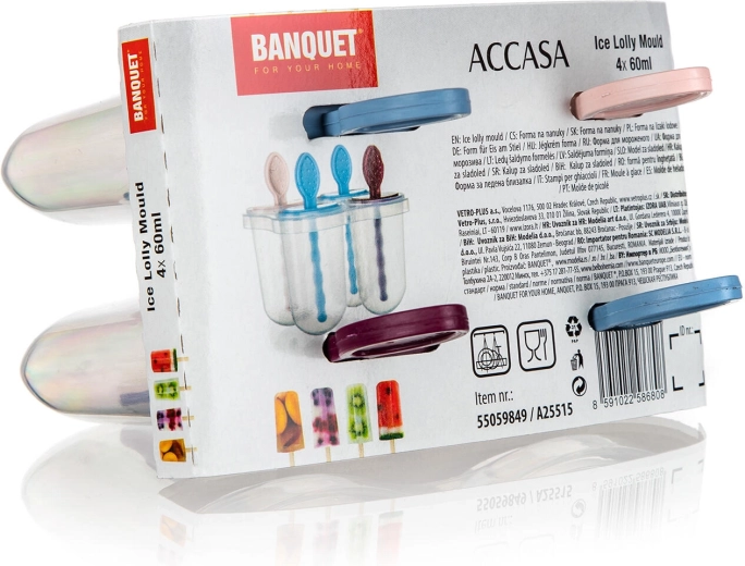 Lot compact de 4 pièces, compatible lave-vaisselle