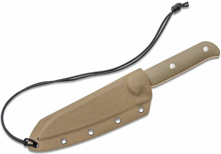 Kydex sheath and lanyard for carry