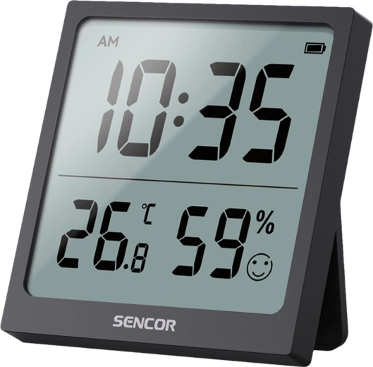 Sencor digitales Thermometer mit Uhr SWS 1400