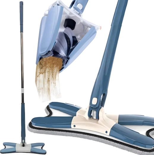 Selbstauswringende X-Mechanik ohne schmutzige Hände