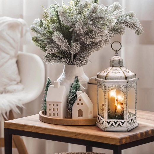Elegantes weißes Design und Dekoration