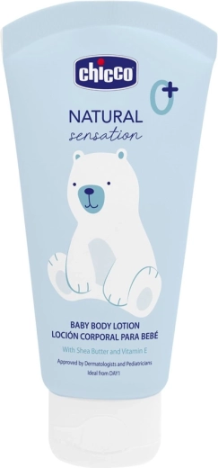 Chicco Körpermilch mit Sheabutter und Vitamin E Natural Sensation 150 ml