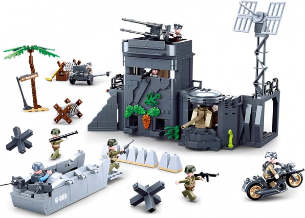 Sluban Army Bunker in the Dunes – Building Set