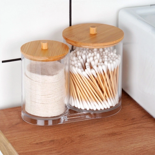 Two compartments for perfect order