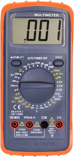 Multimètre numérique Solight 600 V/10 A - 1 pièce
