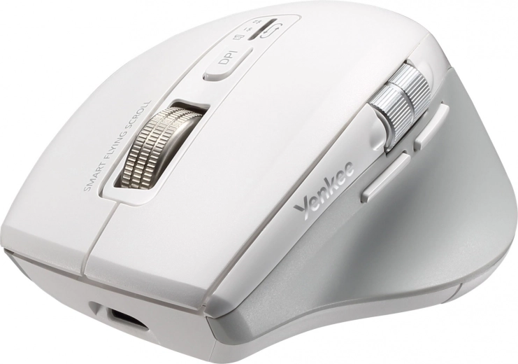 Side wheel for horizontal scrolling