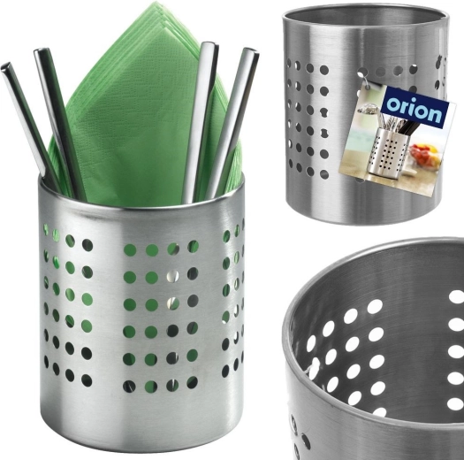 Stabiler Edelstahl in silberner Ausführung