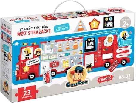 CzuCzu Puzzle with Hole Fire Truck