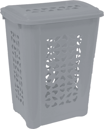 Wäschekorb Nordic Grey 60 l