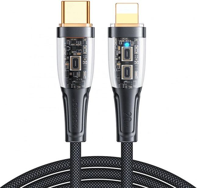 USB-C naar Lightning kabel 20W 1,2m zwart Joyroom