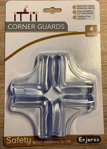 PVC Furniture Corner Protectors (4 pcs)