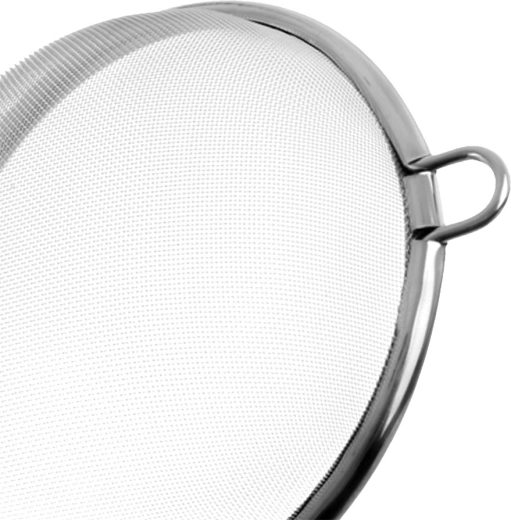 Fine, dense mesh for precise straining