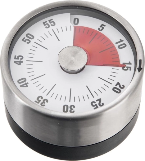 Analoger Küchen-Timer mit Magnet 6 cm