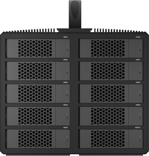 Icy Box Diamond Case 3710 external enclosure for 10 SATA drives