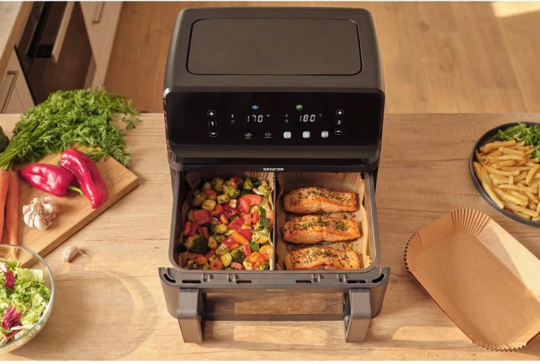 Panier de friteuse à air chaud plus propre