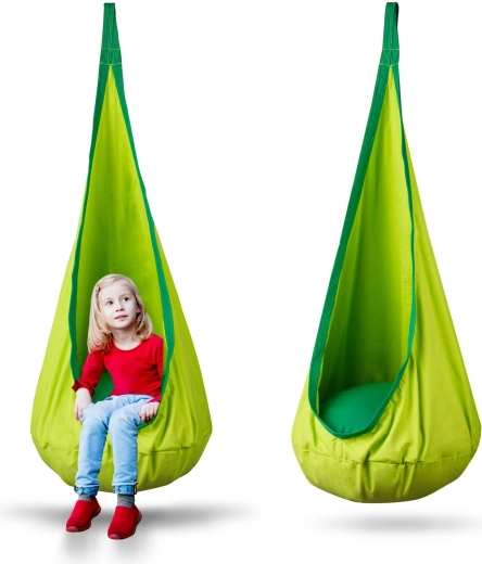 Hangende kindercocon Neo‑Sport – groen