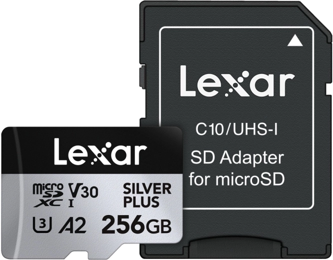 Geheugenkaart Lexar Silver Plus microSDXC 256 GB