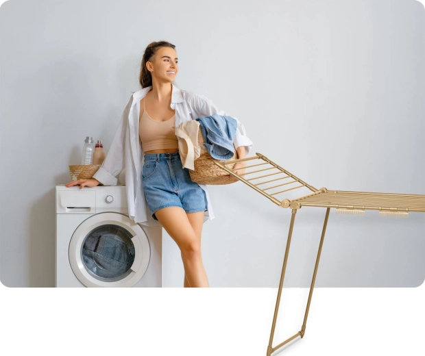 Schnelles Zusammenklappen und Platzersparnis