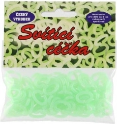 Glow-in-the-dark C-links – plastic set 20 g