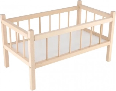 Holzpuppenbett