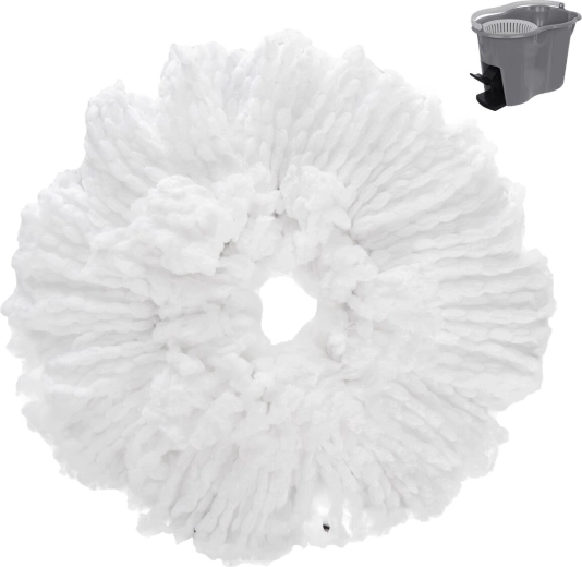Replacement mop head with microfiber (for 720734 and 720735)