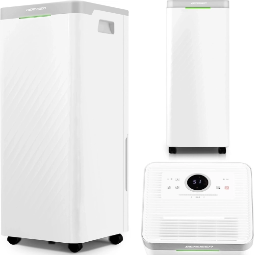Déshumidificateur d’air à compresseur Berdsen BD-522 20 l/24 h blanc
